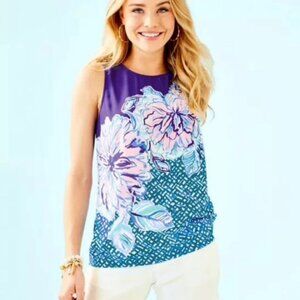 Lilly Pulitzer Sleeveless Iona Top - Size XXS - Excellent Condition